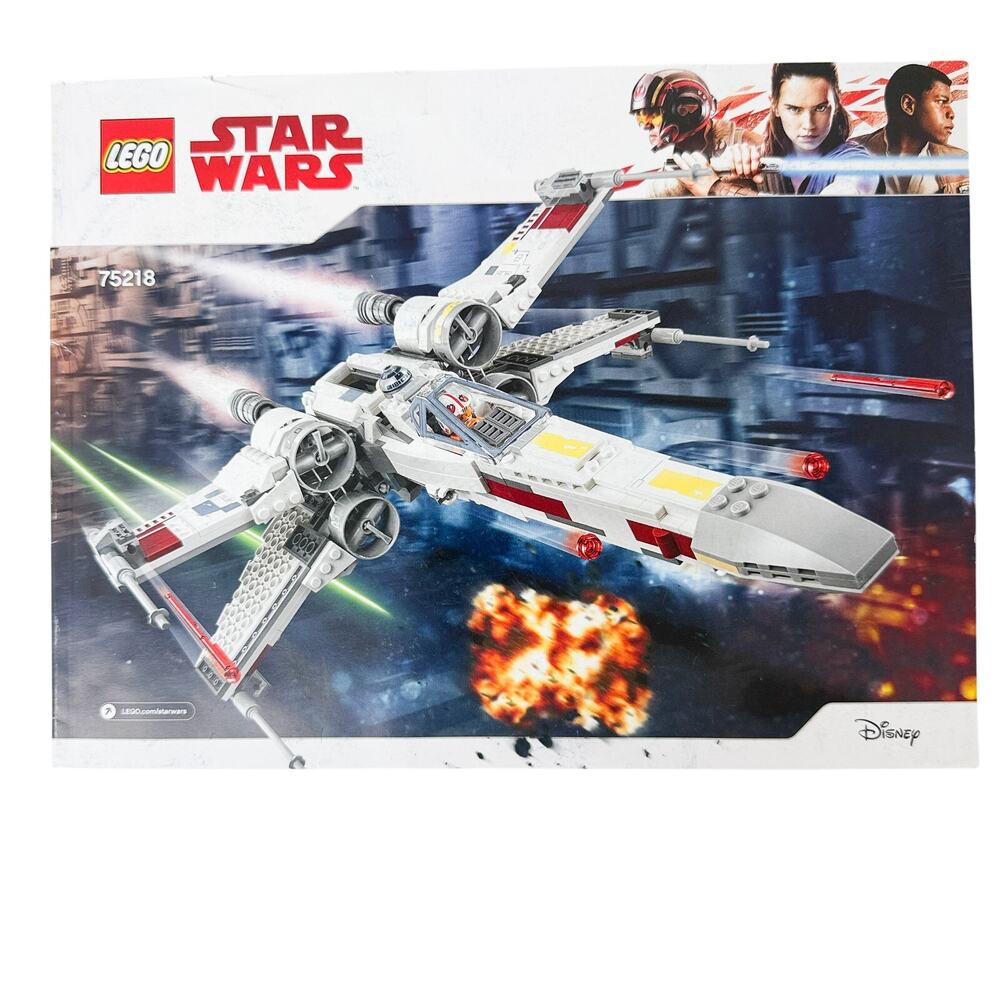 LEGO Star Wars X-Wing Starfighter (Set 75218) Instructional Booklet Manual